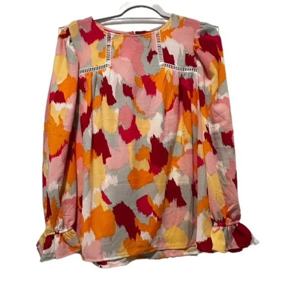 Women's Small Bright Colored Blouse - Picture 1 of 7